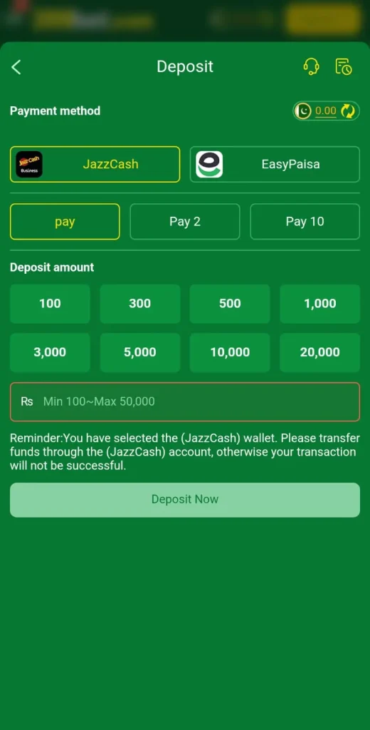 399bet-deposit
