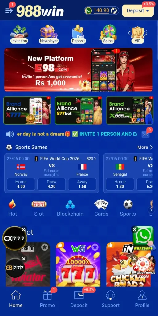 988win-interface